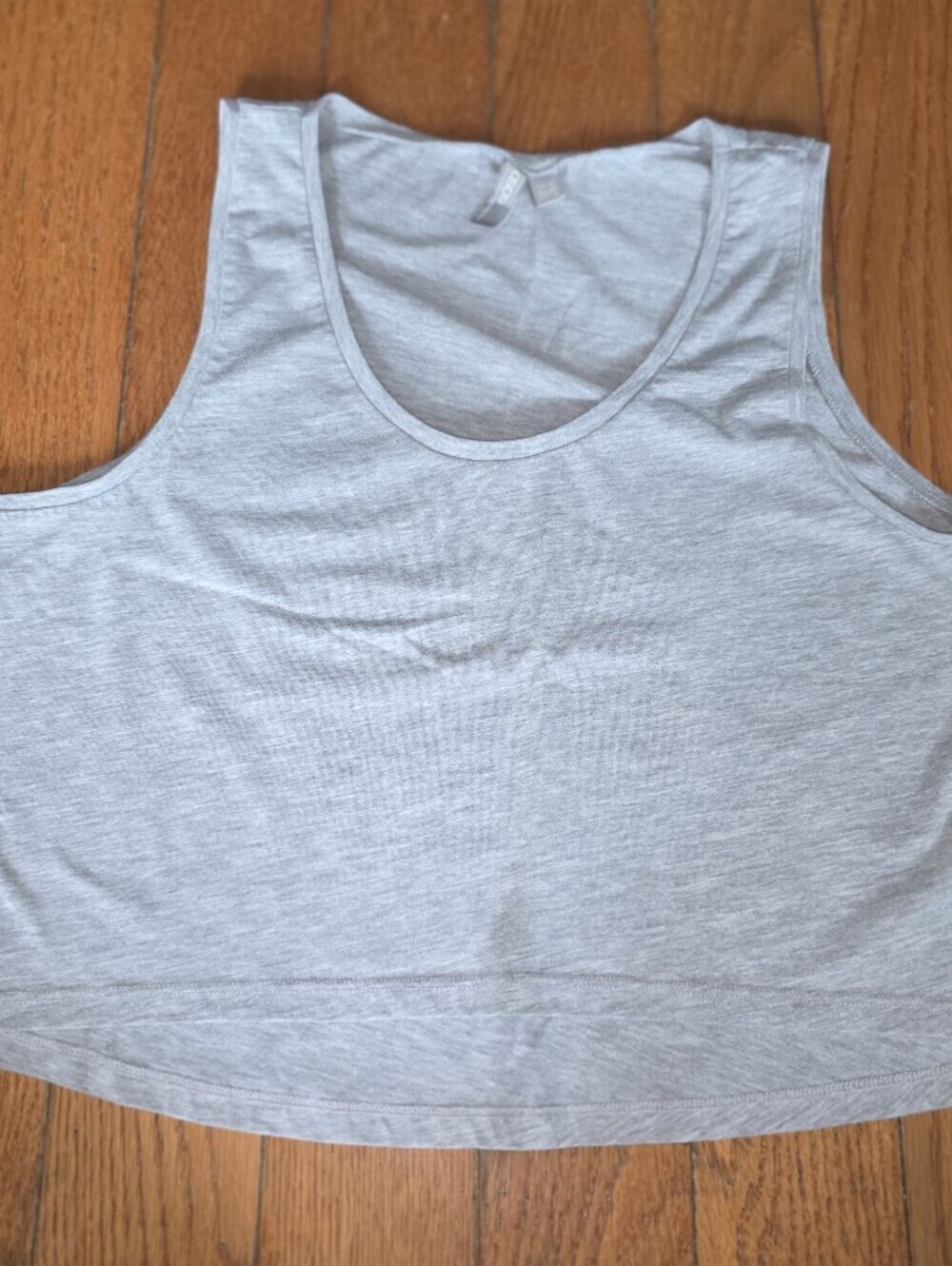 ASOS Light Gray Scoop Neck Tank Top